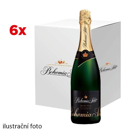 Bohemia Sekt demi sec limitovaná edice STYLE - karton 6 ks